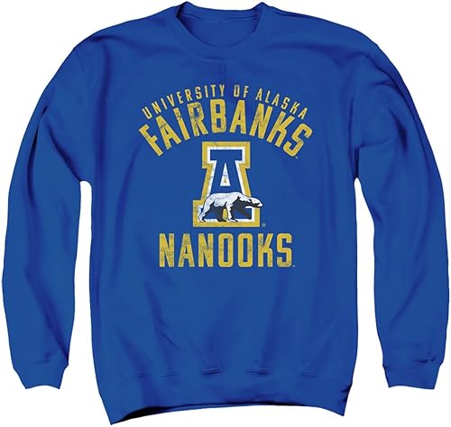 Miniatura 26 de LOGOVISION Colección oficial de sudaderas de cuello redondo para adultos con logotipo desgastado grande