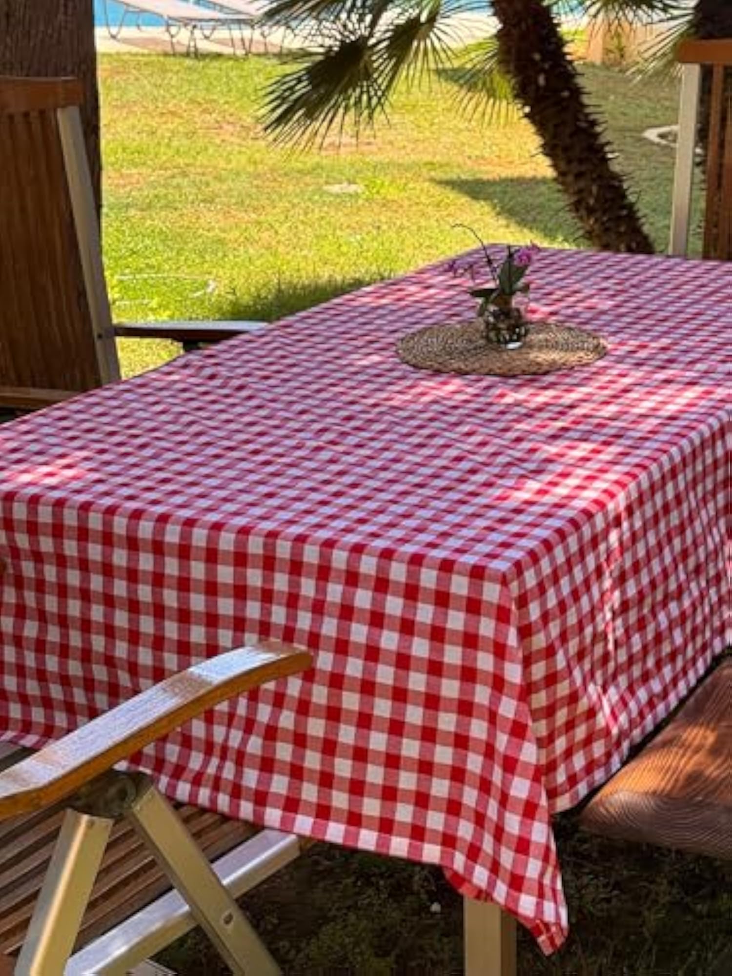 Cotton Table Cover for 6 Seater Table