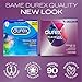 Condoms, Durex RED Extra Sensitive, Ultra Fine, Extra Lubricated Natural Rubber Latex Condoms for Men, 42 Count, FSA & HSA Eligible
