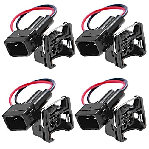 4 Pcs OBD2 to OBD1 EV1 Fuel Injector Adapter Conversion Harness Replacement for Honda Replacement for Acura - Image 4