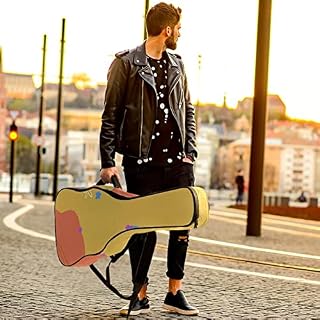 Housse de protection rembourrée pour guitare acoustique classique Motif écossais et écureuil, Multicolore 03., 42.9×16… - Les Beatles, Paul McCartney, John Lennon, RIngo Starr, George Harrison Housse de protection rembourrée pour guitare acoustique classique Motif écossais et écureuil, Multicolore 03., 42.9x16… – Image 6