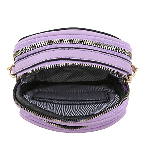 Image of FashionPuzzle Multi Pocket PU Leather Casual Medium Crossbody Bag with Adjustable Strap
