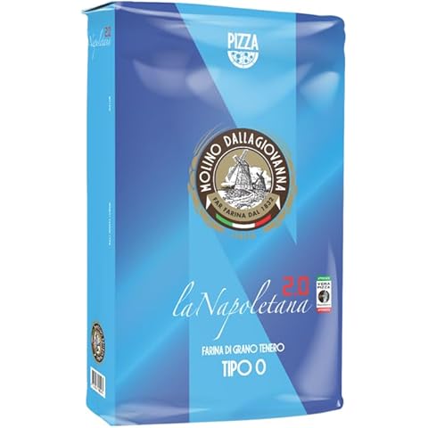 Molino Dallagiovanna La Napoletana 2.0 Type 0 Pizza Flour AVPN Certified 12.5% protein Professional Use Food service 25Kg Cover
