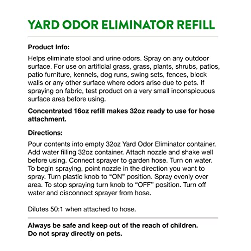 Image of NaturVet Yard Odor Eliminator for Outdoor Dog Odors- 16 oz
