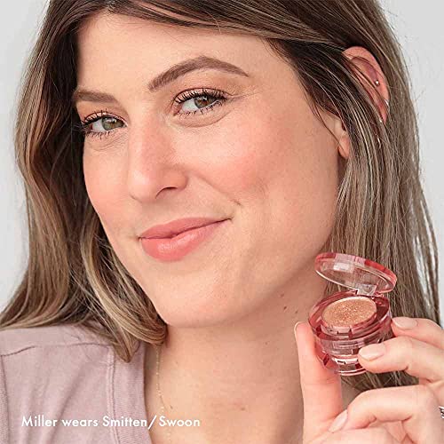 Wander Beauty Double Date Eye Shadow Duo - Smitten/Swoon (Warm Amber + Rich Bronze) - Cream High Pigment Eye Shadow Palette - Satin Shimmer Eyeshadow - Womens Eye Makeup With Vitamin E #TOP2