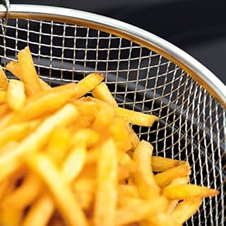 Arcuisine Gante - Friteuse avec panier et couvercle en verre