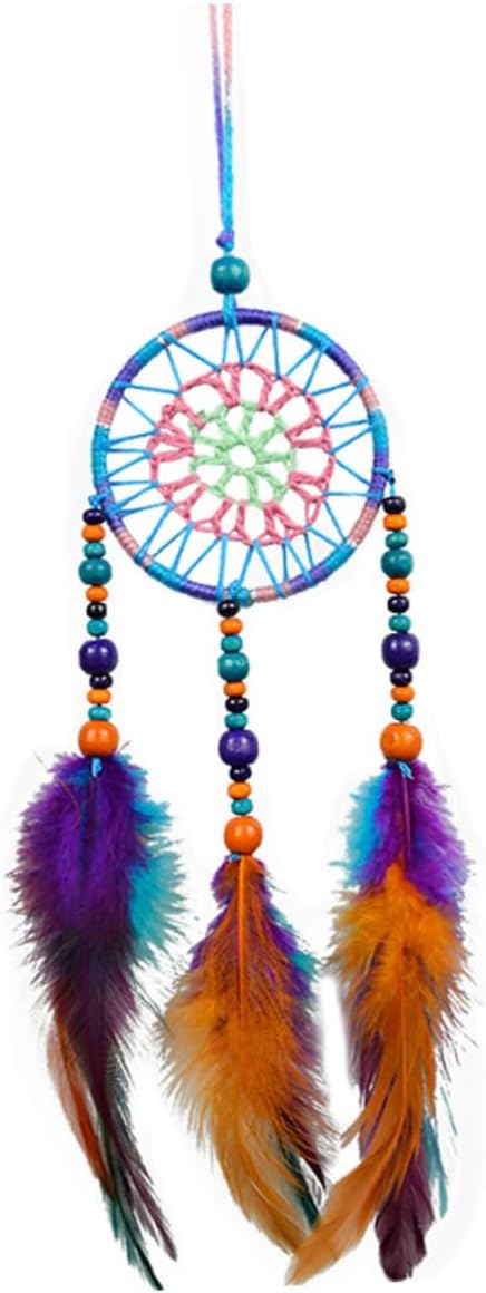 Cabilock Woven Dream Catcher Pendant Ceiling Decor Handmade Art Home Wall Decorati