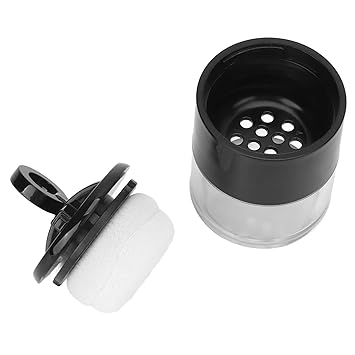 Empty loose powder box, recycle Use loose powder sponge box Make sure the powder is evenly sealed for women's houses