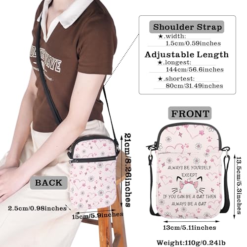 CMNIM Cat Merchandise Gifts Cats Mini Crossbody Bag Ca ts Lady Gift for Fans Shoulder Bag4