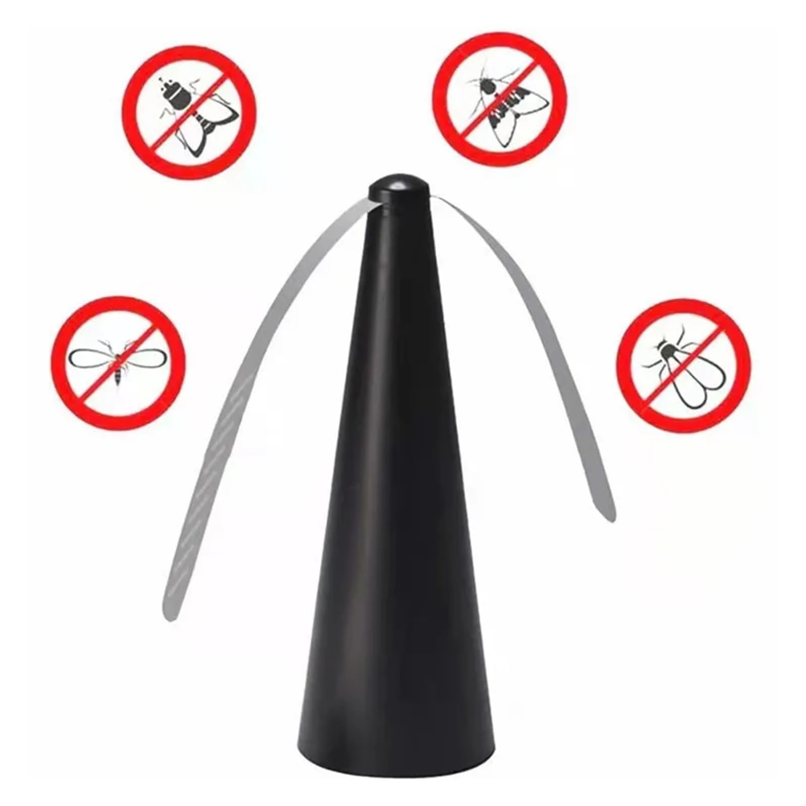 Ventilatore anti-mosche. Ventilatore Repellente Automatico For Zanzare, Ventilatore Repellente For Zanzare, Controllo Portatile Dei Parassiti Domestici, Picnic All'aperto USB Ventilatore anti-mosche p