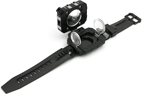 Miniatura 6 de SpyX / Reloj 6 en 1 - Reloj de juguete espía de 6 funciones. Incluye: lentes de telescopio, LED, cápsulas de mensajes secretos, silbato, espejo de