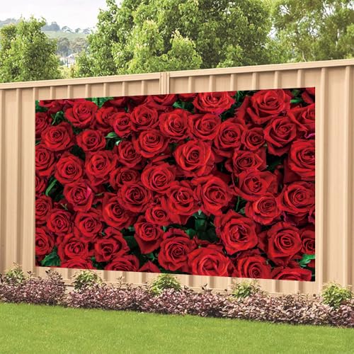 Fondo Fotográfico Rosas Rojas 70.8x47.2 Pulgadas miniatura 5