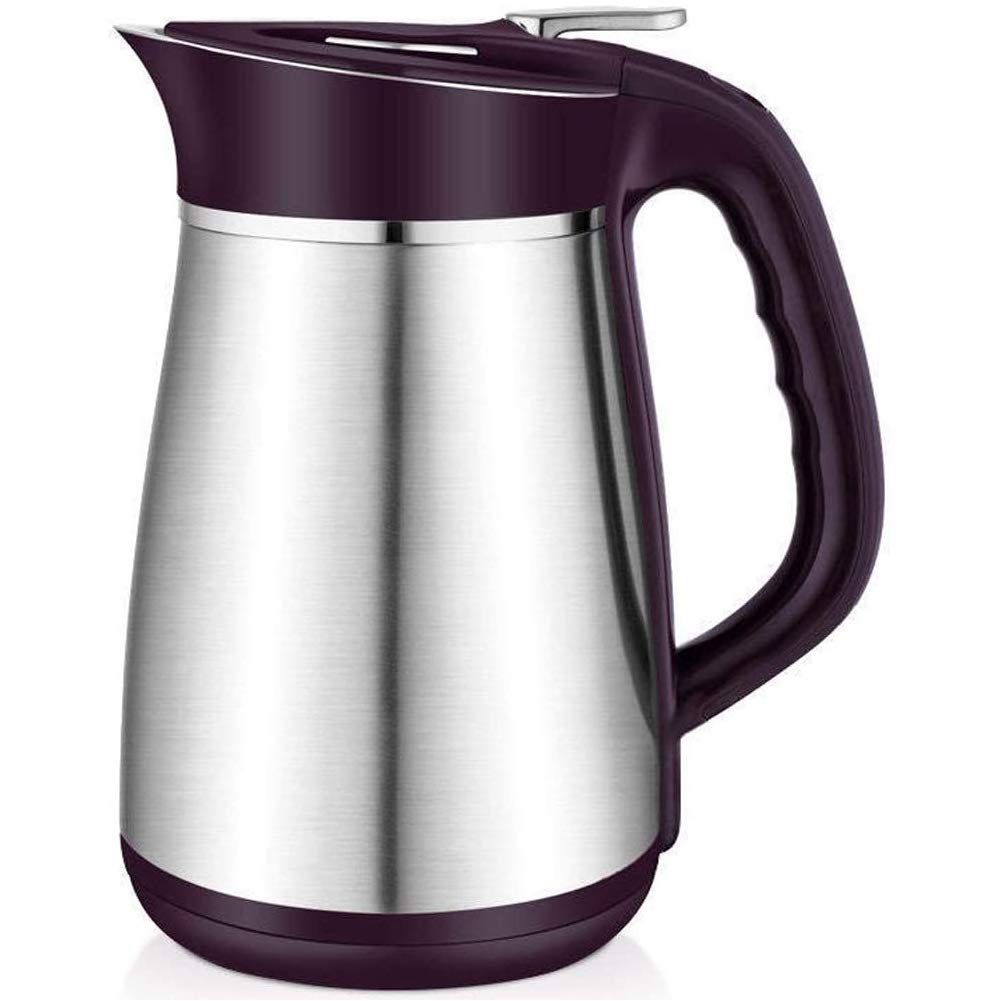 Bouilloire sans fil acier inoxydable 1.7L de haute qualité sans BPA