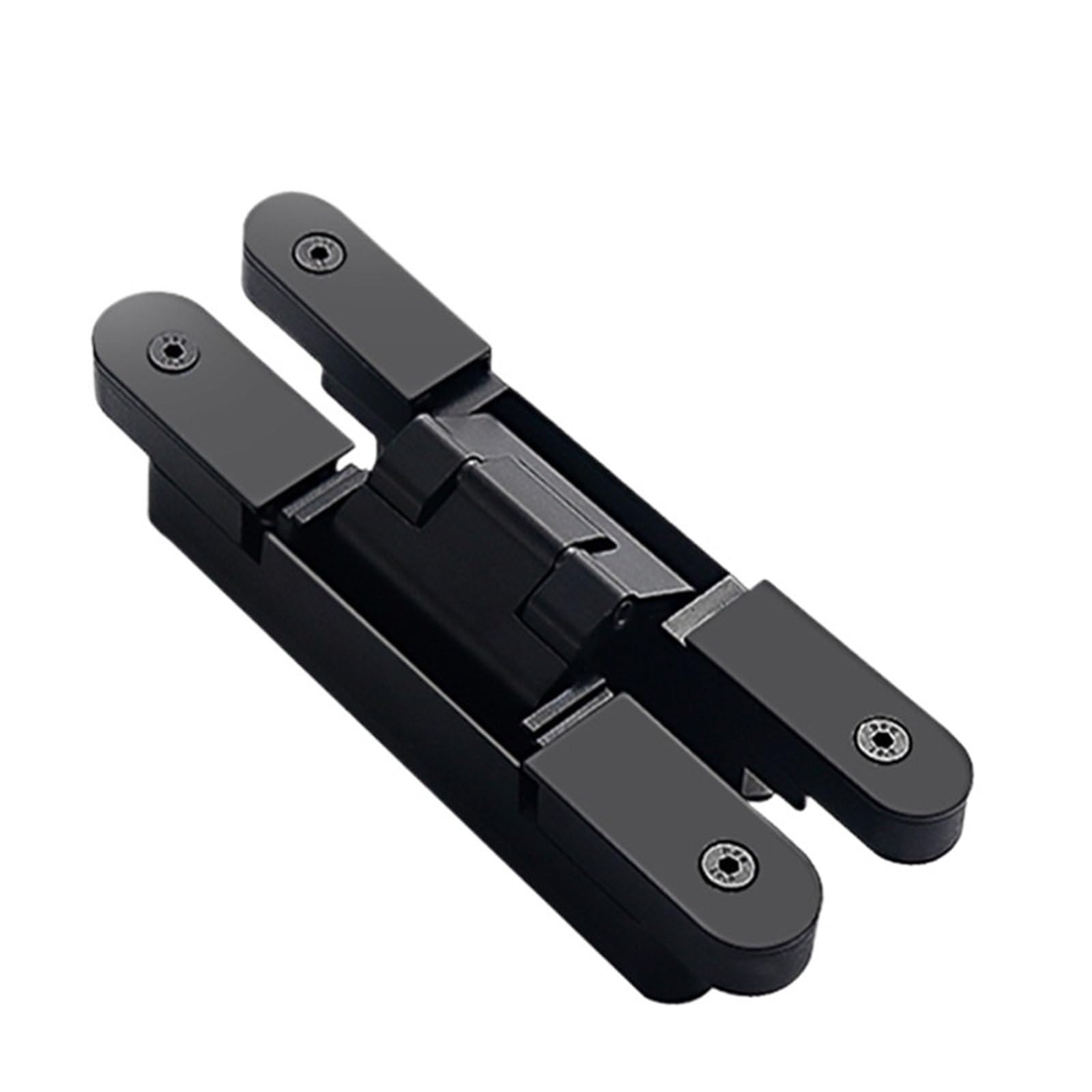 Kdhcvkz Black 1Pcs 25Mm Thickness Concealed Door Hinge Hidden Hinge