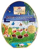 Flüssig gefüllte Alkohlpralinen mit Milchschokolade-Überzug und gerösteten Haselnüssen Vielfältiger Pralinen-Genuss zum Osterfest. Die Trumpf Edle Tropfen Oster-Collection Ei bringt die Augen von Liebhabern von fruchtigen Obstbränden, Obstlikören und klassischen Bränden zum Leuchten. Denn die frühlingshafte Geschenkverpackung in Ei-Form bietet köstliche Pralinen aus Milchschokolade mit Haselnuss-Stückchen und erlesenen Spirituosen. Ob Zwetschgenwasser, Kirschwasser, Williams Christbirne und Himbeergeist, Kirsch-Likör, Apricot-Likör, Cassis-Likör und Pfirsich-Likör sowie Grappa, Cognac, Scotch Whisky und Calvados: Hier ist für jeden Geschmack etwas mit dabei. Die Geschenkverpackung ist übrigens ca. 26,5x33,5x2,5 cm (BxHxT) groß. Beachten Sie bitte, dass das Verpackungsmotiv aus logistischen Gründen leider nicht wählbar ist. Hersteller Trumpf Schokoladenfabrik GmbH Adresse Postfach 2015, 66720 Saarlouis, Deutschland Zutaten Zutaten: Zucker, HASELNÜSSE (15%), Kakaomasse, Wasser, Kakaobutter, MAGERMILCHPULVER, VOLLMILCHPULVER, BUTTERREINFETT, Kirschlikör (0,6%), Calvados (0,6%), Cognac (0,6%), Whisky (0,6%), Grappa (0,6%), Williams-Christ-Birnenbrand (0,6%), Kirschwasser (0,6%), Zwetschgenwasser (0,6%), Himbeergeist (0,6%), Cassislikör (0,6%), Pfirsichlikör (0,6%), Aprikosenlikör (0,6%), Verdickungsmittel (Gummi arabicum), MILCHZUCKER, SÜSSMOLKENPULVER, Emulgator (SOJALECITHINE), SAHNEPULVER, Vanilleextrakt, Salz, Aromen, natürliches Aroma. Überzüge: MIlchschokolade - Kakao: 30% mindestens, Milchschokolade - Kakao: 40%, mindestens, Milchbestandteile: 14% mindestens. Pralinen enthalten im Durchschnitt 5% Vol. Alkohol. Kann Spuren von Erdnüssen, anderen Schalenfrüchten, Gluten udn Ei enthalten. Nährwerte Brennwert: 467,00 Kilokalorien (kcal) Brennwert: 1.955,00 Kilojoule (kJ) Fett: 22,00 Fett, davon gesättigte Fettsäuren: 8,80 Kohlenhydrate: 54,00 Kohlenhydrate, davon Zucker: 51,00 Ballaststoffe: 3,60 Eiweiß: 4,60 Salz: 0,08