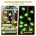 Yonseng 300pcs Mini Resin Turtles Luminous Tiny Turtle for Crafts Dollhouse Miniatures Mini Resin Things Animals for Fairy Garden Micro Landscaping Decoration Home Decor, 10 Colors(0.23 * 0.35inch)