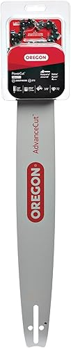 Miniatura 8 de Oregon 584271 Combo de barra guía de motosierra y cadena, longitud de la barra de repuesto PowerCut 20 pulgadas (50cm) con juego de cadena, paso de