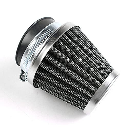 Filtre d'admission d'air universel pour moto, filtre à air sport – Filtre à air universel double couche en acier pour moto, scooter, VTT, cyclomoteur, noir, 1 pièce (38/39/40 mm) - Image 7