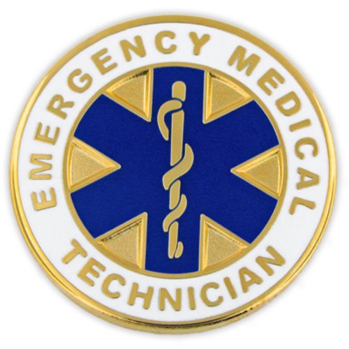 Image of PinMart Emergency Medical Technician EMT Lapel Pin