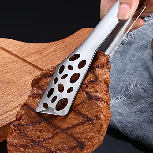 Kochzange Edelstahl-Küchenzange zum Braten, Kochen, Brot, Größe: 250 * 37 mm, einfach und bequem zu reinigen