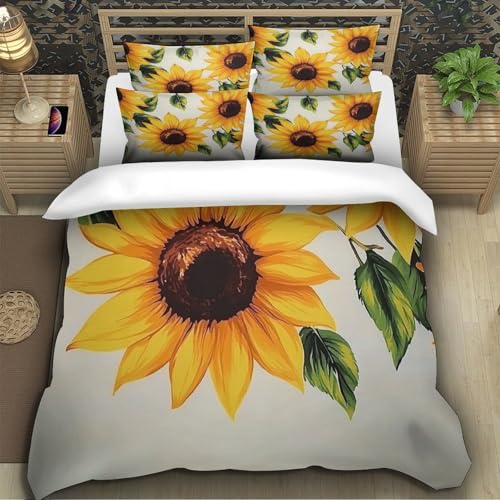 Housse de Couette Microfibre Hypoallergénique et Douce à Fermeture Éclair - 5