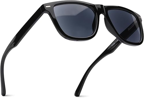 Miniatura 9 de Lentes de lectura con luz azul con marco resistente color negro mate para hombre para lucir modernos con alta visión, lectores duraderos para