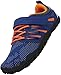 SAGUARO Garçons Filles Chaussures de Trail Running Enfants Lumière Chaussures Minimalistes Chaussures de Sports Chaussures de Bain, Bleu 30