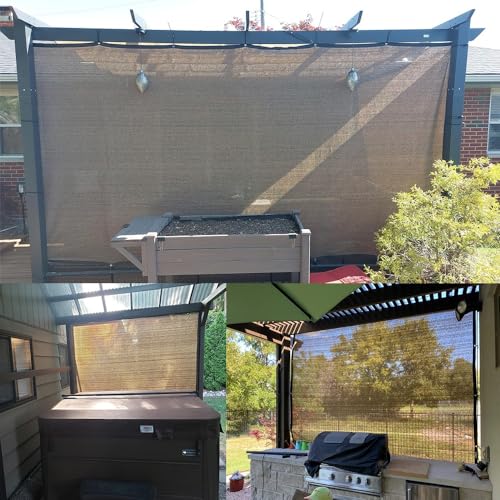 WBRSybUS 90% Shade Cloth for Plants, UV Resistant Sun Shade Mesh Net with Grommets Mesh Tarp Plant Shade Cover for Plants Garden Greenhouse Patio Yard Pergola - Image 6