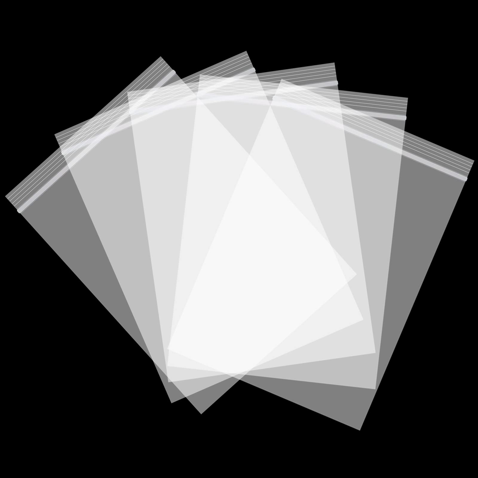 AubecoPlastic Jewelry Bags, 600pcs 2 x 3 Clear Zip Bag, 2 mil Thick Small Baggies with Resealable Zipper, Storage Baggies for Daily Vitamin, Jewelry, Candy