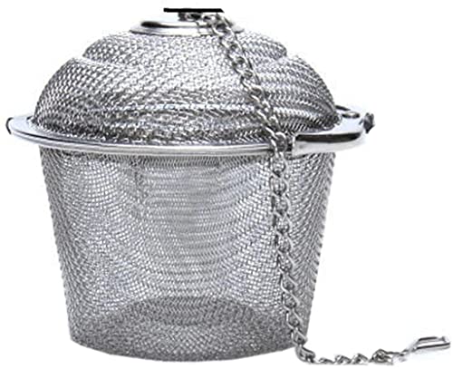 Loose Leaf Tea Infuser Teatainless Steel Sphere Mesh Tea Strainer Coffee Herb Spice Filter Diffuser Tea Ball with ChainUseful and Professional