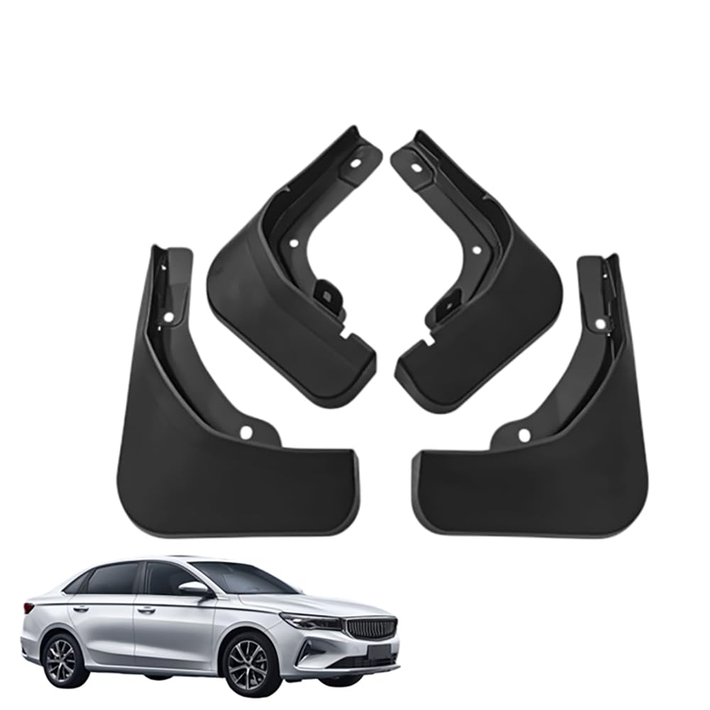 Amhvmu Normal 4Pcs Mud Flaps For Geely Emgrand 2022