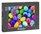 fotopuzzle.de: Puzzle 1000 Teile „Haufen bunter Ostereier 3D-Darstellung“