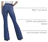 Jeans Wrangler Mujer Tiro Alto Acampanados Lily Denim 7