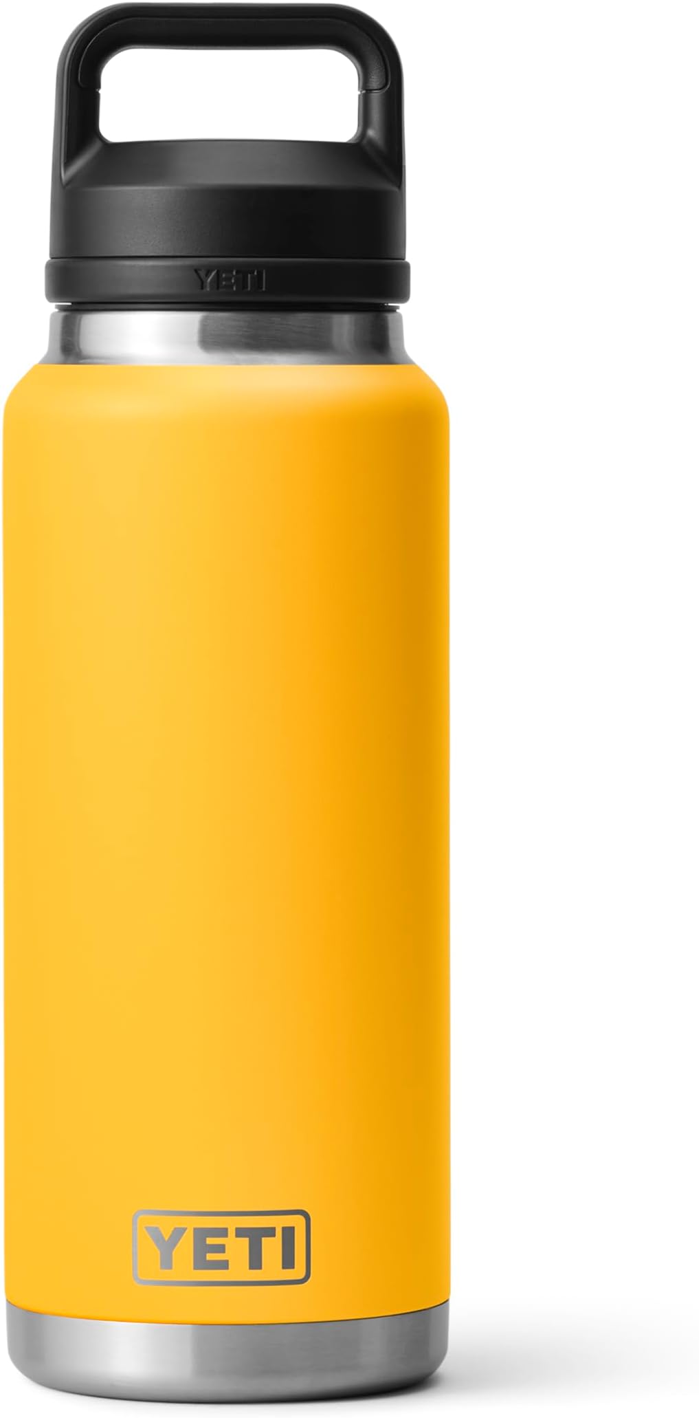 YETI Rambler 36 oz Bottle, Vacuum Insulated, Stainless Steel with Chug Cap, Alpine Yellow