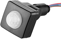 Vista 1 de KOOBOOK Sensor de movimiento infrarrojo del cuerpo PIR interruptor automático distancia de movimiento tiempo de retardo ajustable