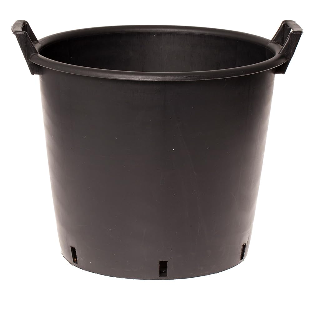 YouGarden - Heavy Duty 30L Plant Pots (Pack of 6) 40cm Diameter - Plastic Planters for Outdoor Plants - Large 15.7' Flower Pots for Gardens - Perfect for Flowers, Vegetables & General Use — view 6