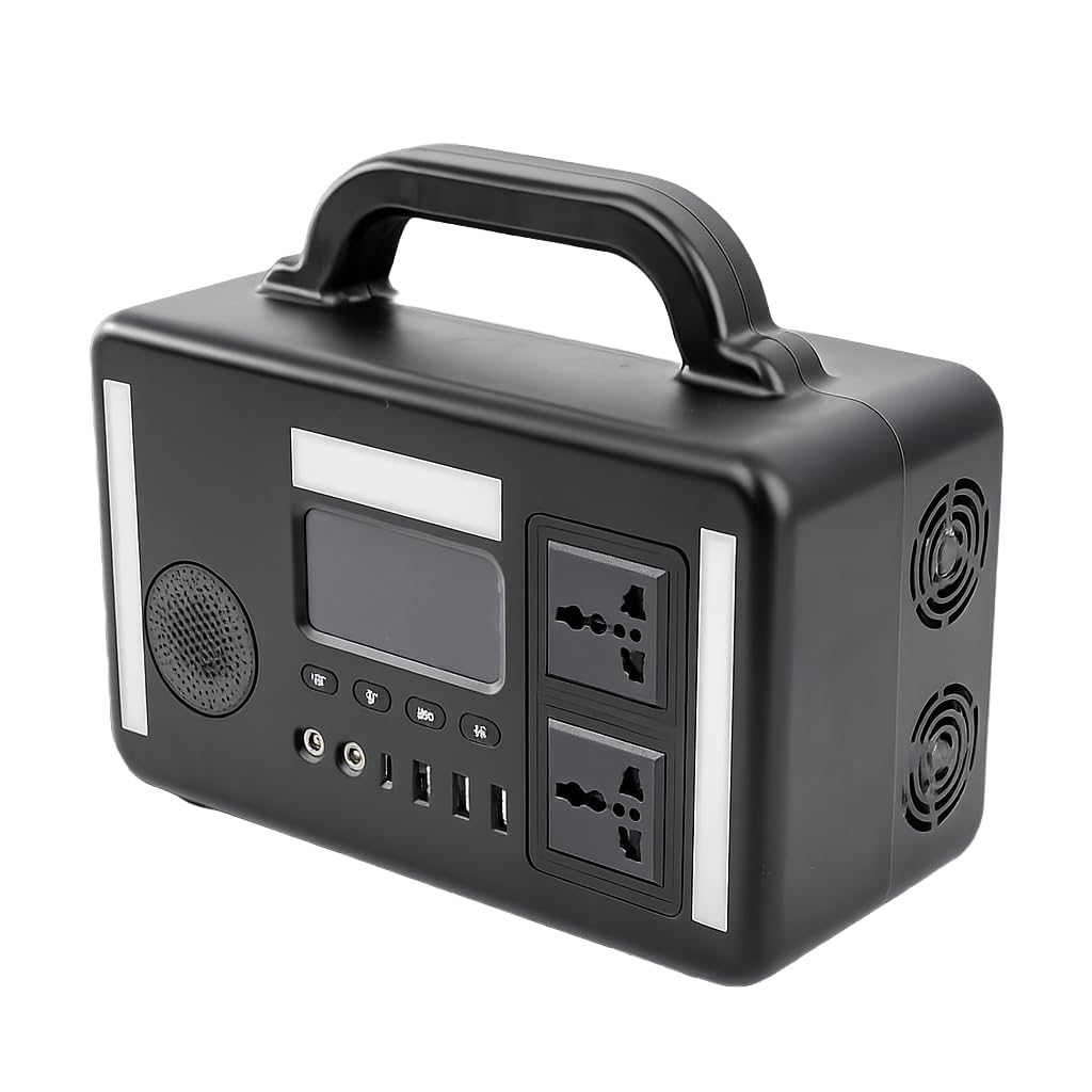 LRSA Alfa1 Portable Power Station, 256Wh LiFePO4 Battery, 1-Hour Fast Charging, Solar Generator for Home, Camping & Outdoor Use