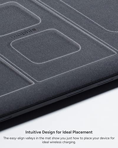 Mophie 401306598 4-In-1 Wireless Charging Mat For Apple Iphone, Airpods & Watch, Samsung Galaxy, Google Pixel, And All Qi-Enabled Devices thumb #2
