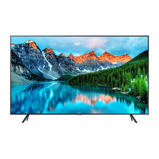 Samsung BE55T-H - Classe 55" BET-H Series TV LED - signalisation numérique - Smart TV - Tizen OS - 4K UHD (2160p) 3840 x 2160 - HDR - Carbone Argent