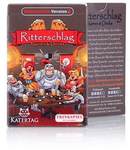 KATERTAG Trinkspiel - Ritterschlag - Narren und...