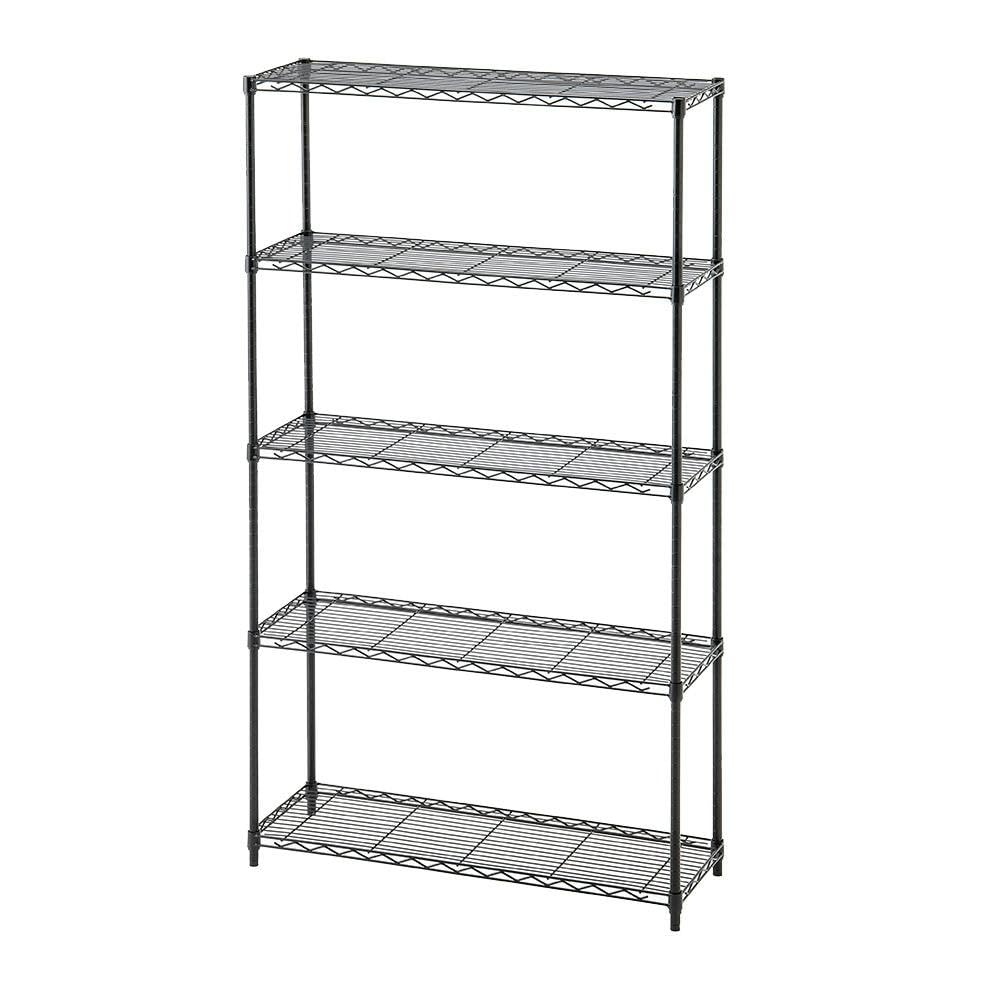 Amazon｜カインズ(CAINZ) インテリアシェルフ87 5段 MB9 幅87.2