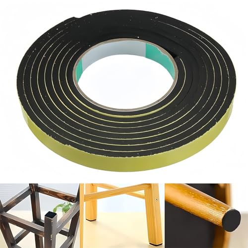 Image of Unifizz 20mm x 1mm x 10m Foam Tape Sponge Single Sided Tape Adhesive Foam Tape Weather Strip Sticker Foam Glue Strip Sealing,1PC
