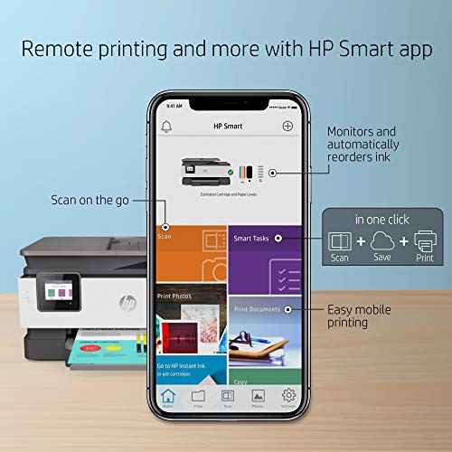 HP OfficeJet Pro 8035e Wireless Color All-in-One Printer (Basalt) with up to 12 months Instant Ink with HP+ (1L0H6A) - Image 5