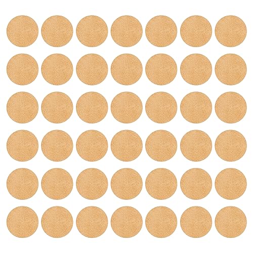 FINGERINSPIRE 70 Pcs Wooden Slices Discs 2.5cm Round MDF Bases for DIY Miniatures Circle Wood Sheet Unfinished Wood Pieces for DIY Keychain Painting Craft Round Slices for Halloween Christmas Decor