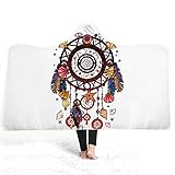 ❤ 【El mejor regalo】: esta manta de sombrero 3d es cómoda y moderna, un buen regalo para sus familiares y amigos, ¡es ideal para cumpleaños y vacaciones, especialmente para Navidad y Halloween!