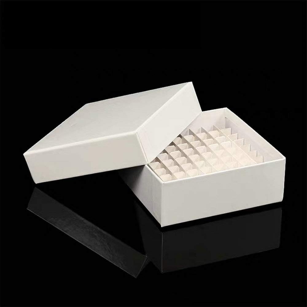 Cardboard Freezer Box - Water And Ice Resistant Coating - 81 Places(Pack of 12)