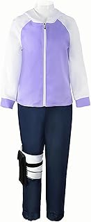 Anime Cosplay Costume Hinata Hyuuga Jacket Pants Outfits Halloween Party Suits with Accessories - Buy now