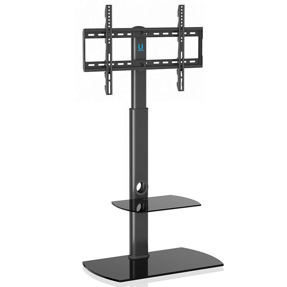Support TV universel au sol sur pied réglable pour écran plat LCD LED de 37 à 65 pouces