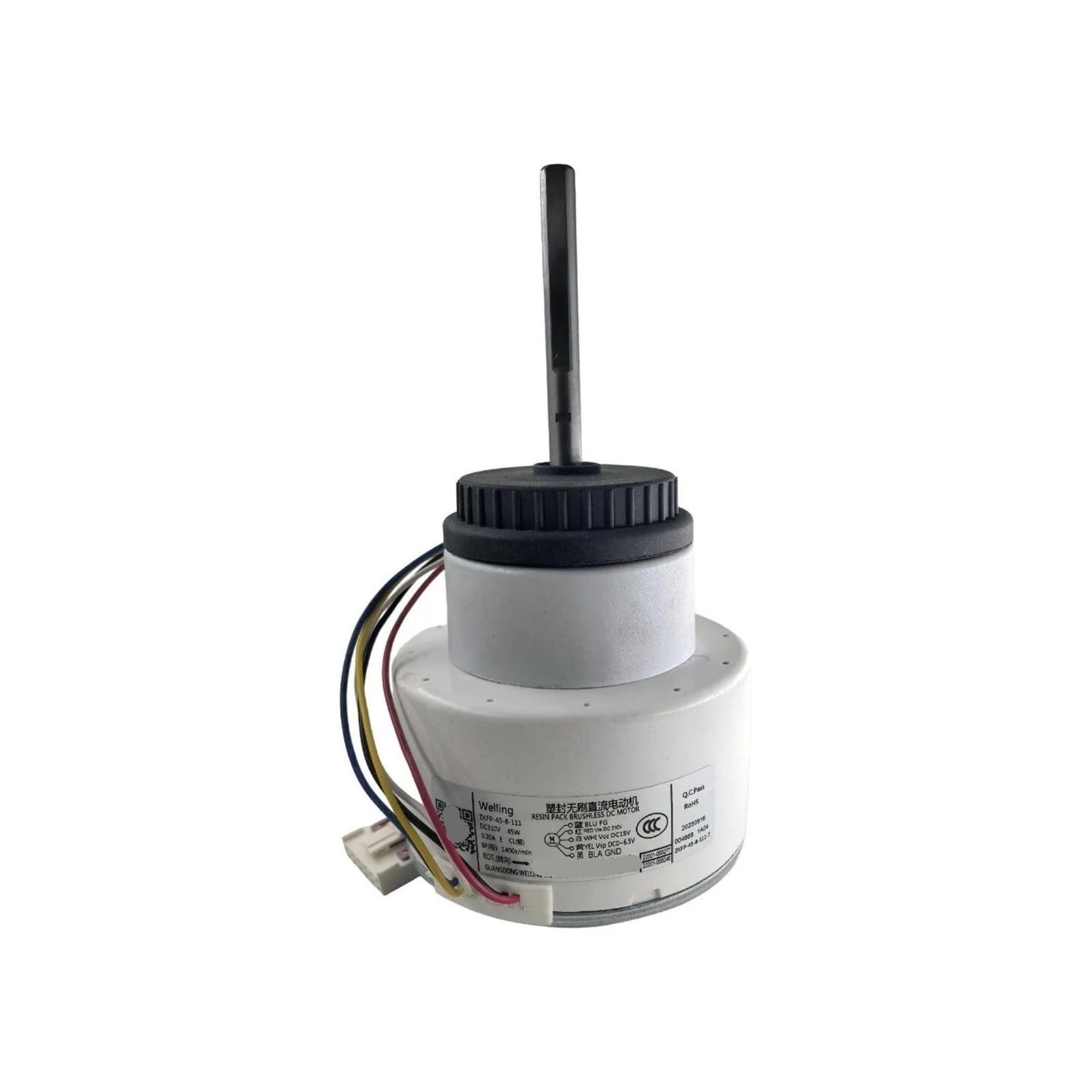 Motore, Compatibile for TCL, Motore Del Ventilatore CC for Unità Interna Del Condizionatore D'aria ZKFP-45-8-111 DC310V 45 W 1400 R/min ZWK465B00501