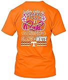 New World Graphics NCAA Pretty in Pink Short Sleeve T-Shirts (Tennessee Volunteers, Large)